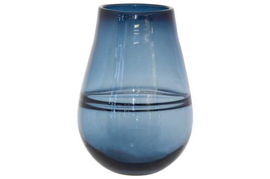 Large handblown decorative glass vase