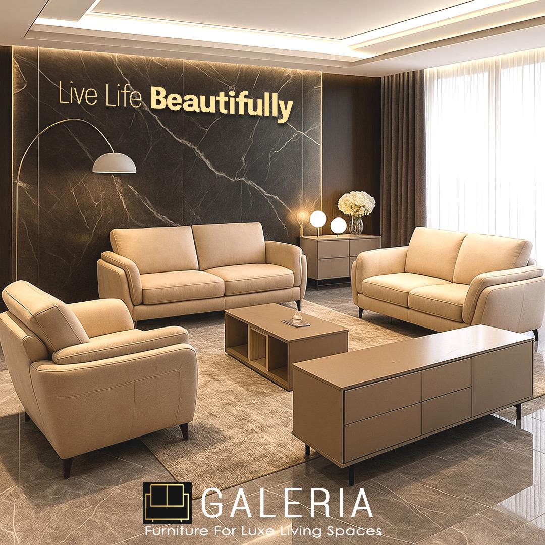 Italian design sofa set 3+2 +1 seater sofa in luxury fabric