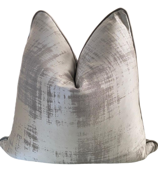silver scatter cushion