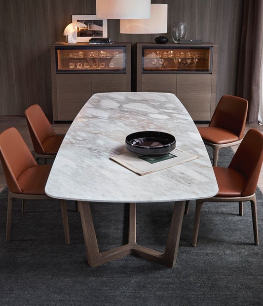 stone top dining tables with steel or wooden legs