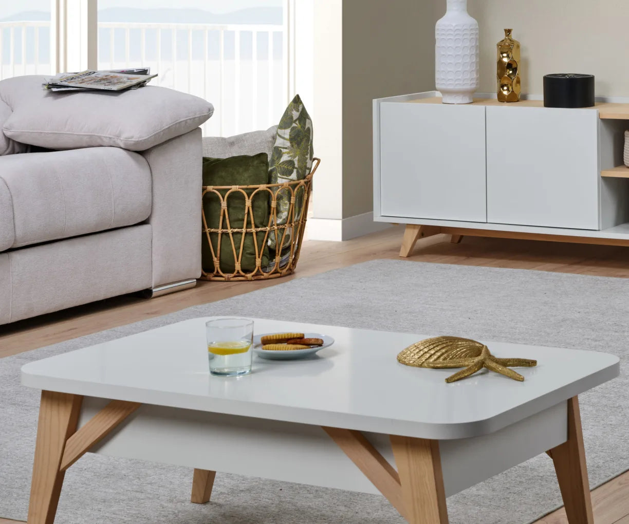 Nordic design coffee table
