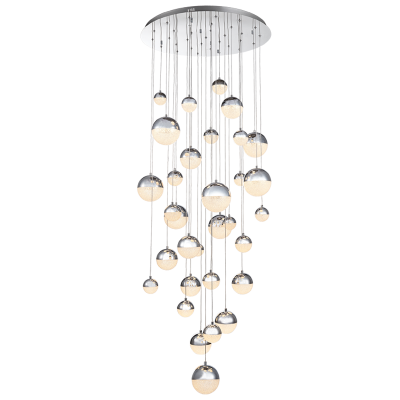 Glitter ball chandelier 
