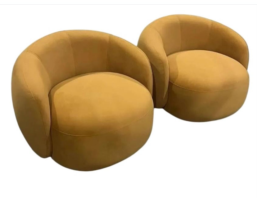 Pam Curvy Armchairs