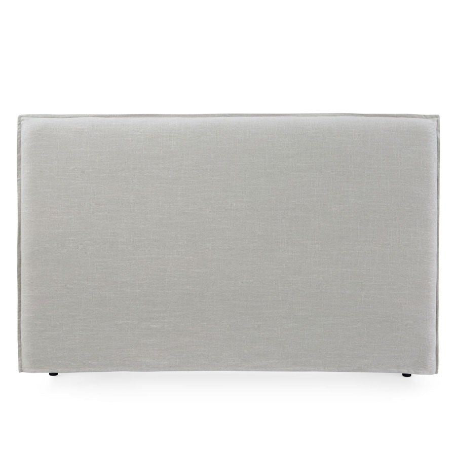 Josephine headboard is upholstered in fabric or genuine leather. Floor standing headboard.