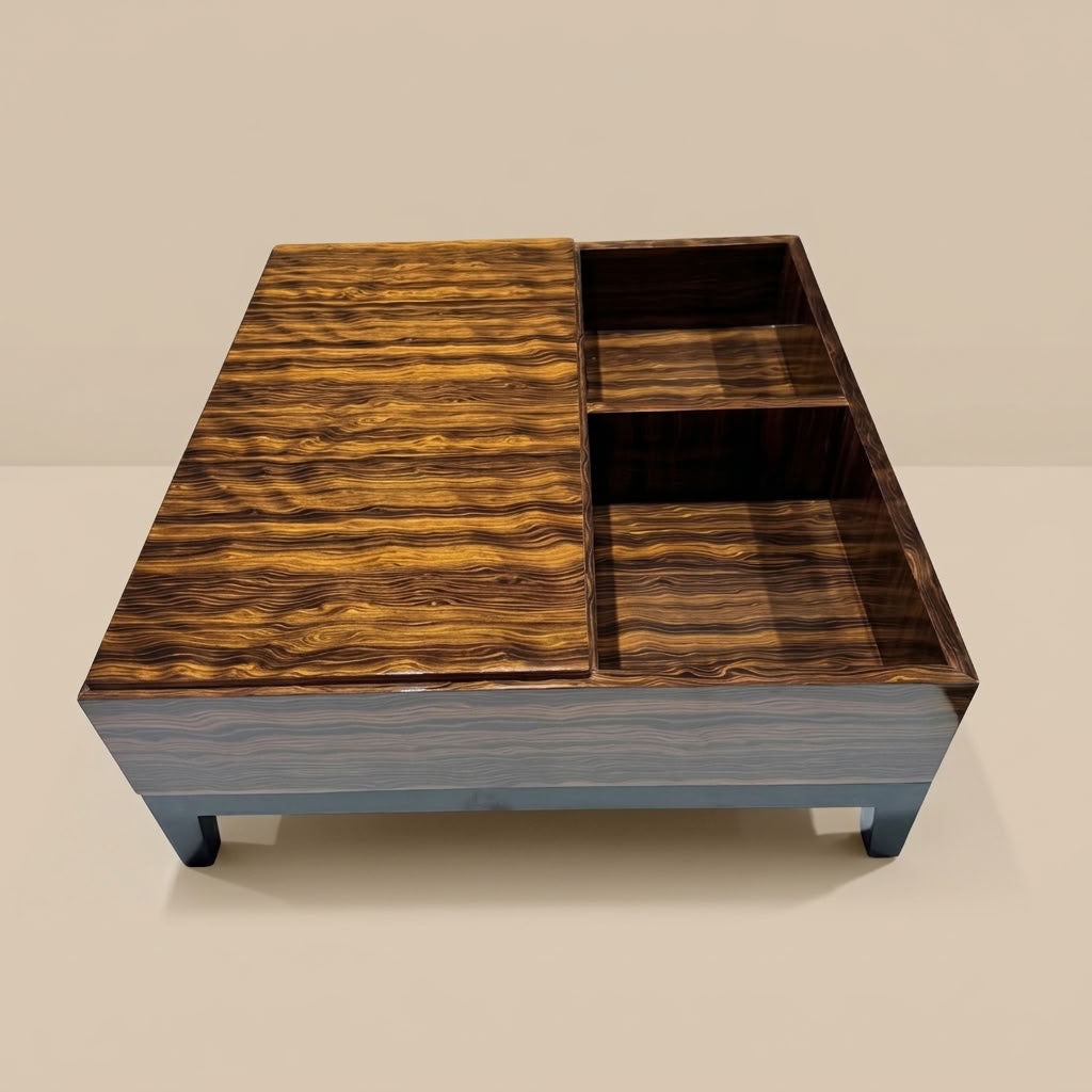 Ebony Luxury Wood Coffee Table