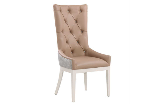 Afonso High-Back Dining Chair Leather