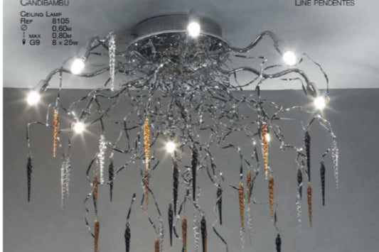 chandelier and ceiling lamps