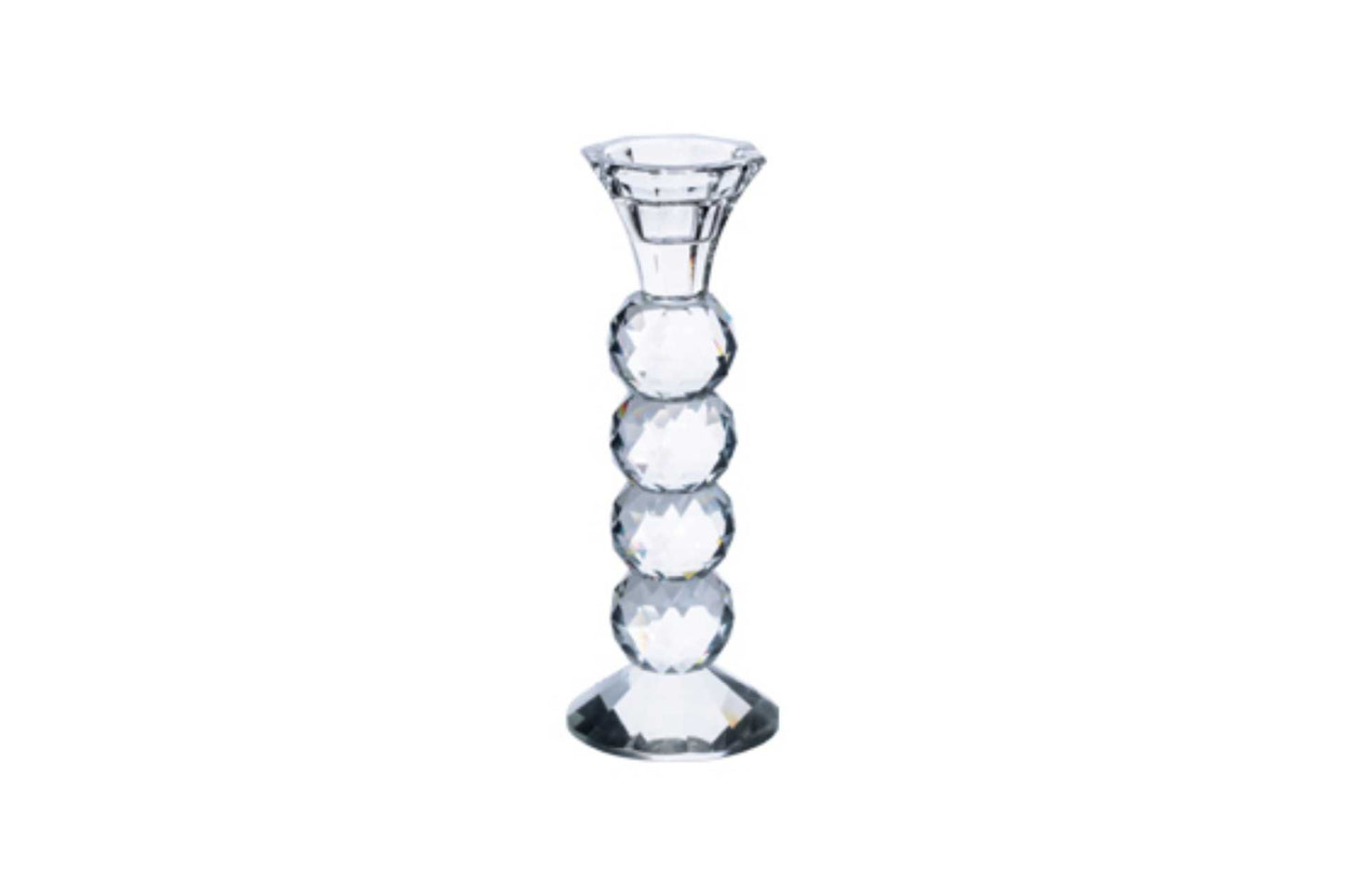 Crystal candle holder