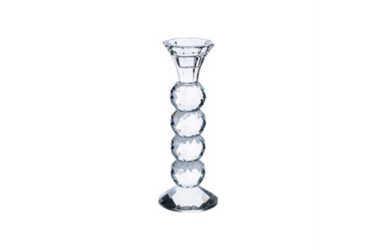 Crystal candle holder