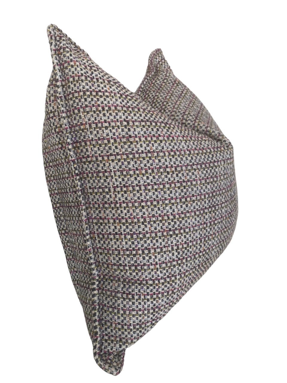 Feather Inner scatter cushion in tweed fabric, sized 60x60