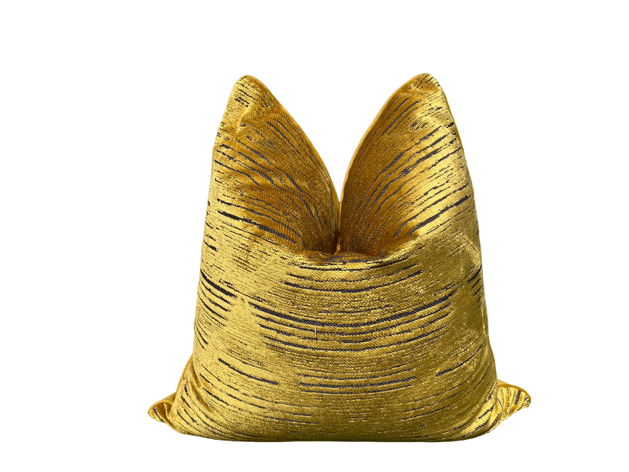 Gold scatter cushion 60x60 size