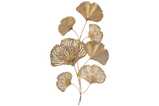 Large Gold Flower Wall Decor