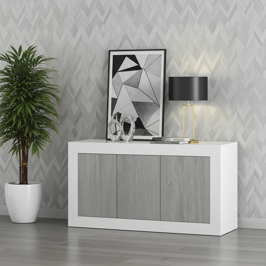 modern storage cabinet for living rooms or dining rooms