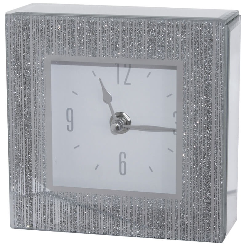 Shimmer Mirror Clock