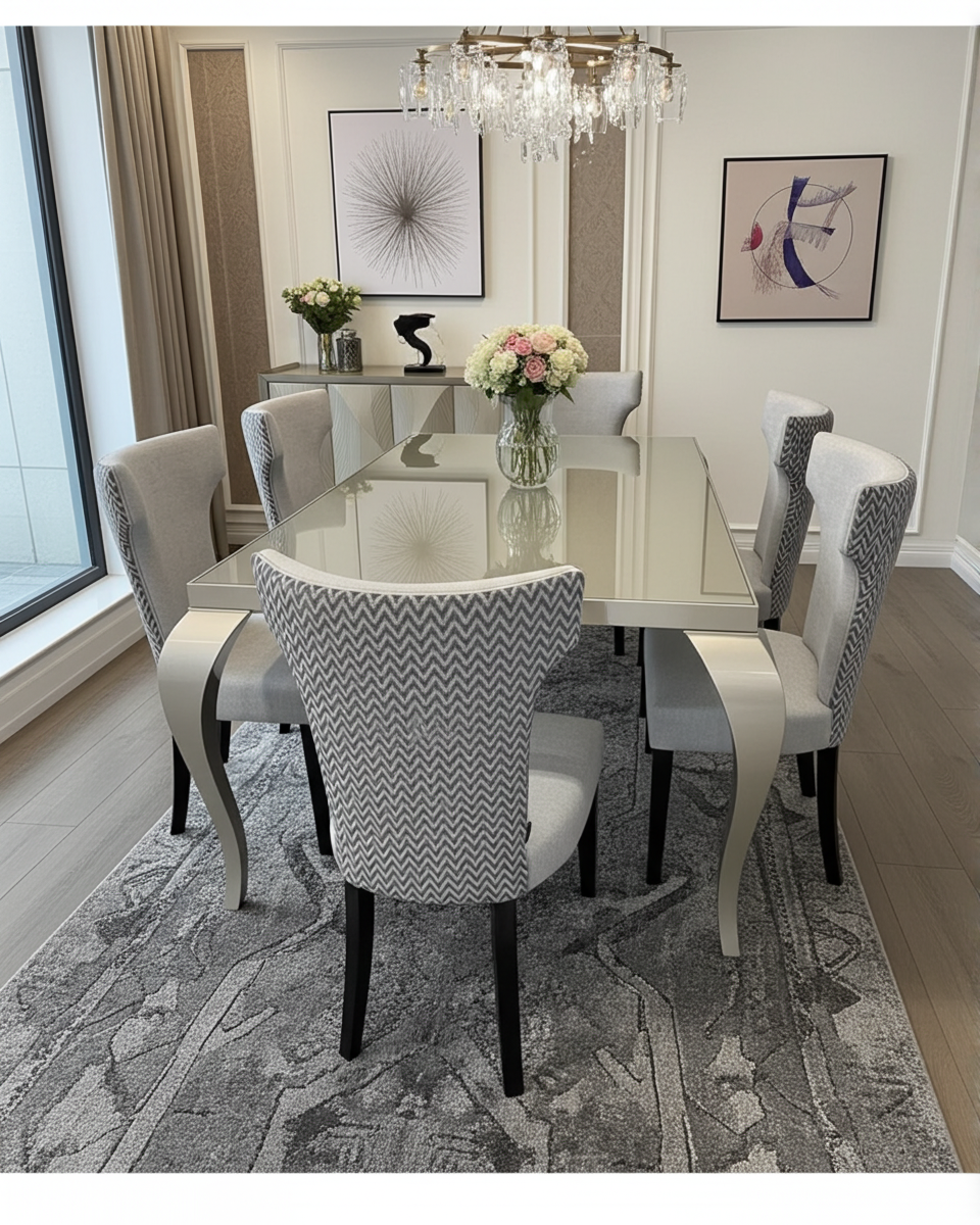 Luxury 6-8 seater dining table 