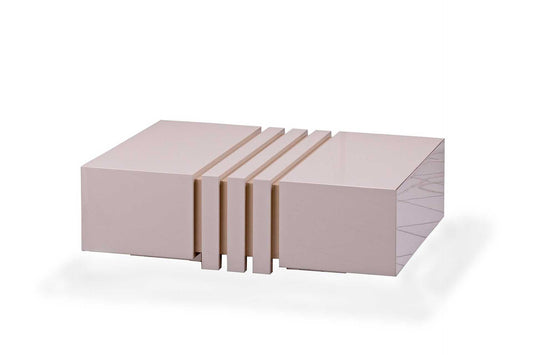 Vector Coffee Table Gloss Beige (Matching Coffee Table avail.)
