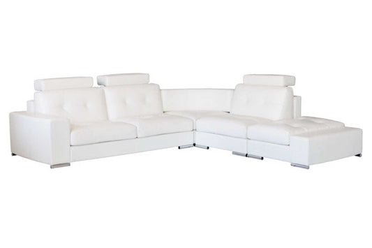 Zaragoza Corner Couch With Built-In Side Table.