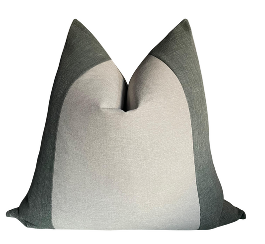 slate grey and ash grey scatter cushion